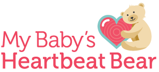 My Baby's Heartbeat Bear logo