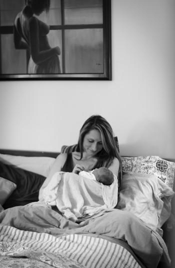 An Unplanned and Unassisted Home Birth