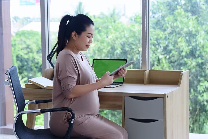 Balancing Being Home While Pregnant, Working, and Educating Kids