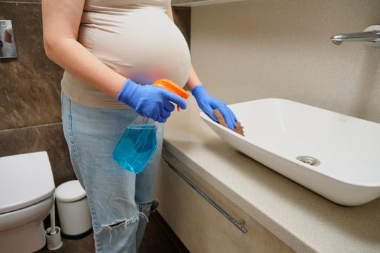 Spring Cleaning Safely While Pregnant