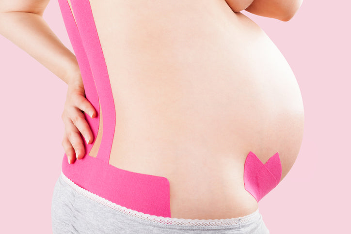 Belly Tape For Pregnant Women Adhesive Waterproof Skin