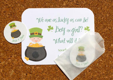 St. Patrick's Day Gender Reveal Ideas