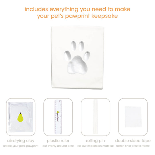 Pet Memory Box and Pawprint Impression Kit