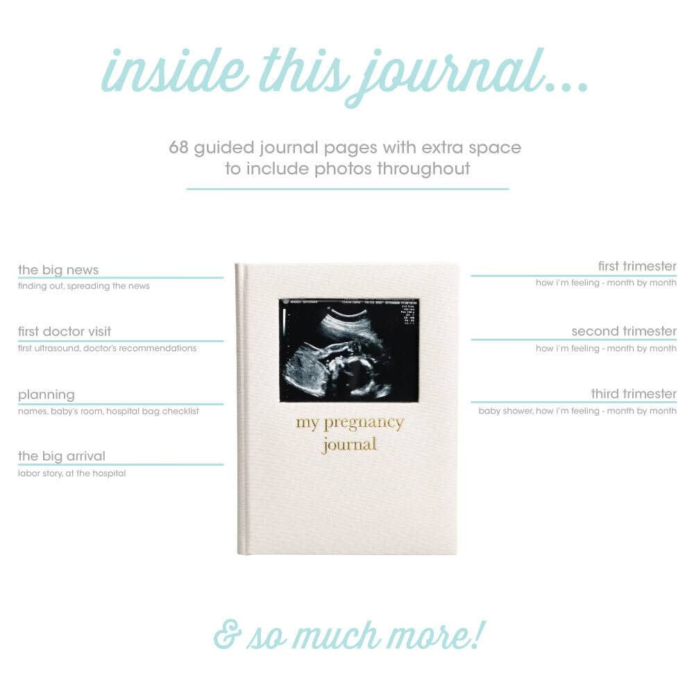 Linen Pregnancy Journal
