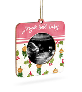 Wooden Ultrasound Ornaments