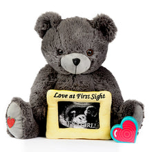 Load image into Gallery viewer, Gray Love Bear
