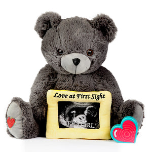 Gray Love Bear