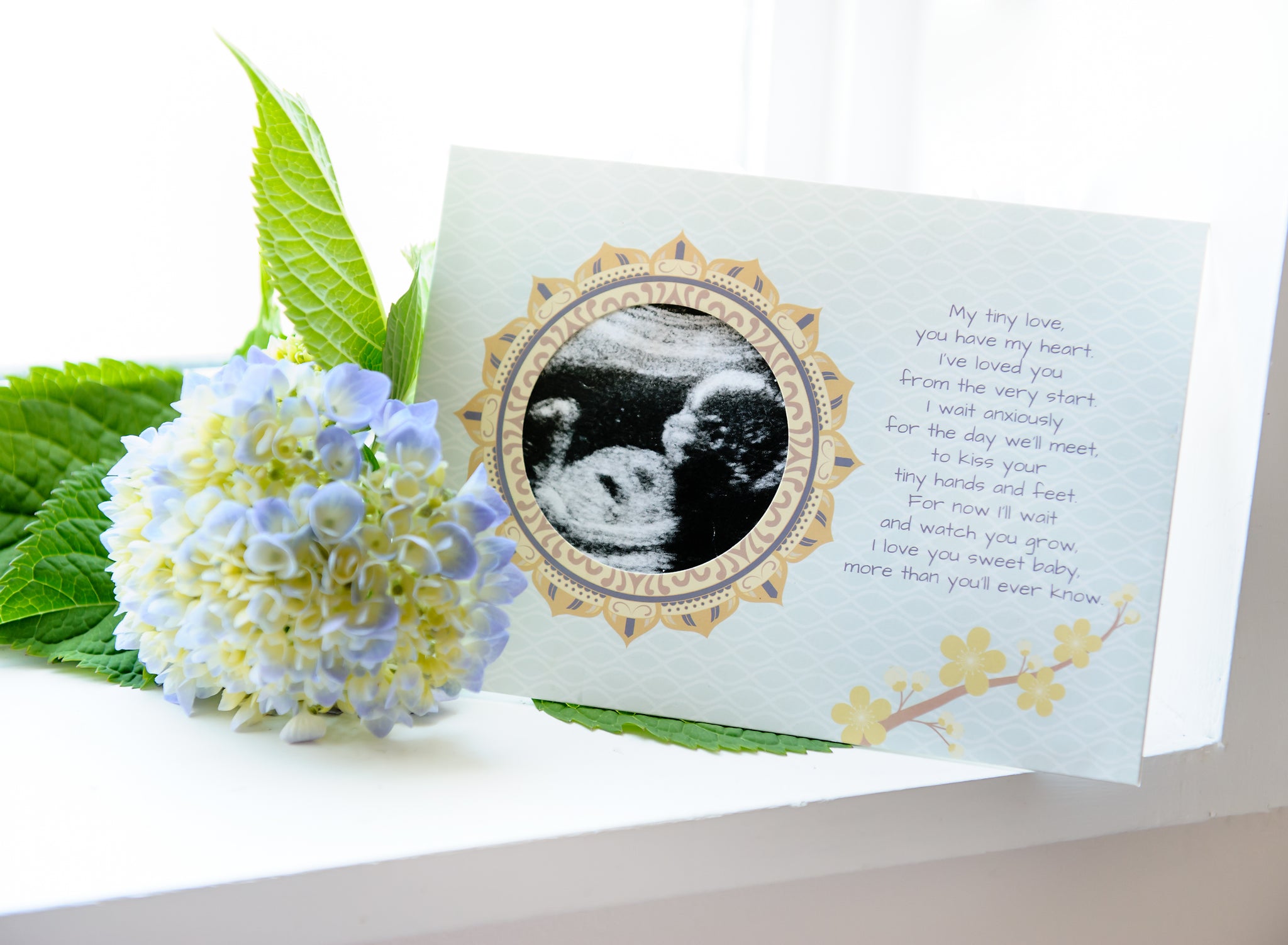 Mother Ultrasound Card - My Baby's Heartbeat Bear