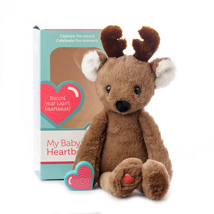 Vintage Buck My Baby's Heartbeat Bear - Main Image