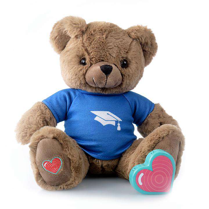 Blue Graduation Bear