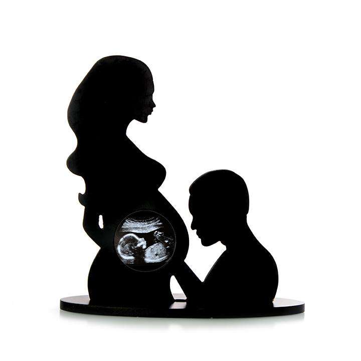Double Black Silhouette Frame